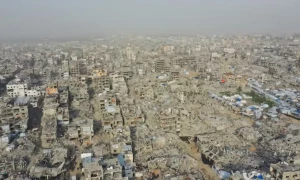 Israeli air strike in Gaza ahead of new talks on truce with Hamas