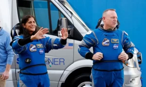 NASA, SpaceX try again to launch rocket set to bring back stuck astronauts