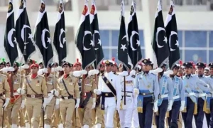 ملک بھر میں یوم پاکستان انتہائی جوش و جذبے سے منایا گیا