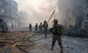غزہ پر اسرائیل کی وحشیانہ بمباری جاری، تازہ حملے میں حماس رہنما سمیت 5 فلسطینی شہید