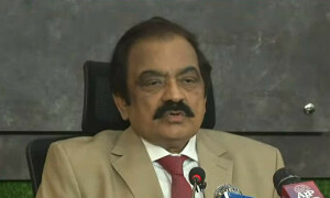 را کے ایجنڈے پر چلنے والوں کے ساتھ مذاکرات نہیں ہوسکتے، رانا ثنا اللہ