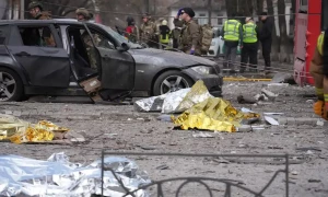 Russian missile strike kills 34 in Ukraine, Kyiv says