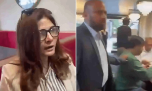 لندن کے کیفے میں پاکستانی صحافیوں کا جھگڑا سوشل میڈیا پر وائرل