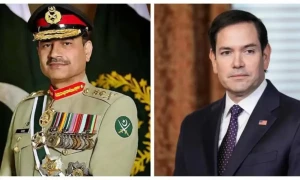 Mark Rubio speaks with COAS Gen Munir