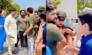 بابر اعظم سڑک پر فینز سے اُلجھ پڑے، ویڈیو وائرل