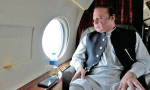مسلم لیگ (ن) کے صدر نواز شریف لندن پہنچ گئے، ساتھ کون ہے؟