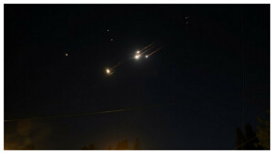 Blasts heard over Jerusalem as Iran launches retaliatory strikes