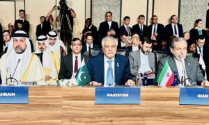اسرائیل دہشتگرد ملک ہے، ایران اور غزہ میں دہشتگردی کر رہا ہے، مسلم ممالک کو مل کر چلنا ہوگا، اسحاق ڈار کا او آئی سی اجلاس سے خطاب