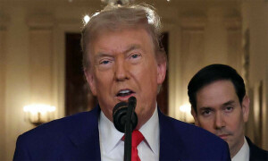 صدر ٹرمپ کا ایران پر حملے کے بعد رجیم چینج کا مطالبہ