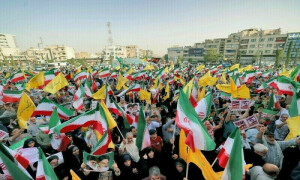 Tehran erupts in celebration as thousands mark victory over Israel