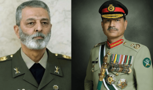 فیلڈ مارشل عاصم منیر سے ایرانی آرمی چیف کا ٹیلی فونک رابطہ، جنگ میں پاکستانی حمایت پر اظہار تشکر