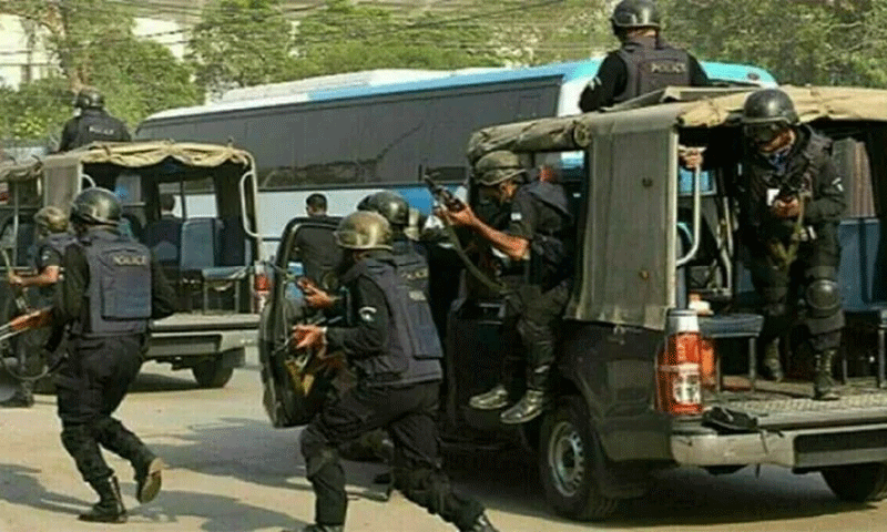 پشاور میں دہشتگردی کا بڑا منصوبہ ناکام، خودکش حملہ آور سمیت 2 دہشتگرد ہلاک