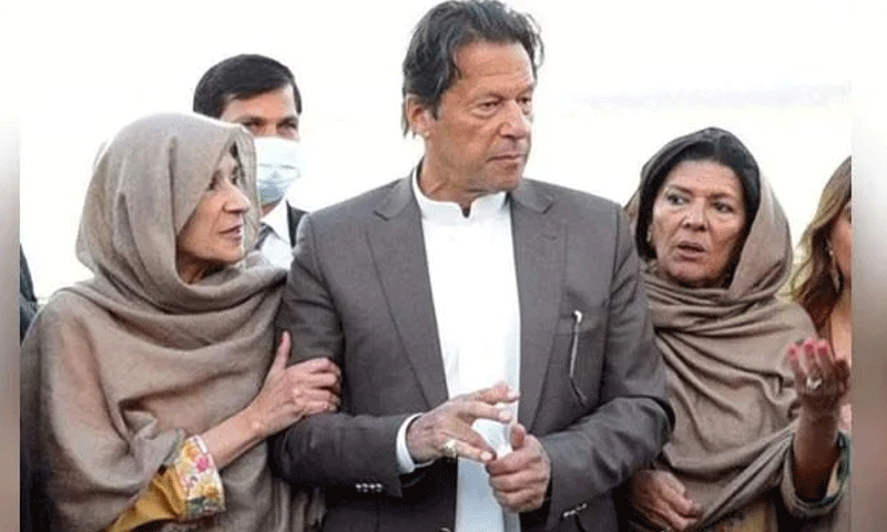 اڈیالہ جیل میں عمران خان سے 2 بہنوں اور اپوزیشن لیڈر پنجاب اسمبلی کی ملاقات