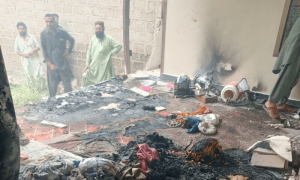 Gas explosion injures seven in Karachi’s Baldia Town