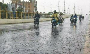 Showers bring relief from heatwave across multiple areas of Karachi