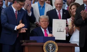 Trump signs tax and spending bill into law