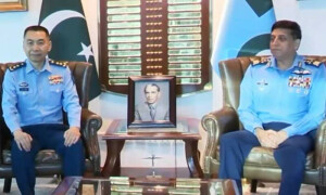 چینی ایئرچیف کی سربراہ پاک فضائیہ سے ملاقات، اسٹریٹجک شراکت داری مزید مضبوط بنانے پر اتفاق