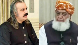 علی امین گنڈا پور نے مولانا فضل الرحمان کو الیکشن لڑنے کا چیلنج دے دیا