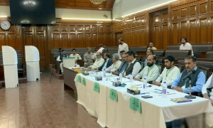 Senate polling halted in KP amid govt–opposition deadlock