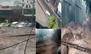 راولپنڈی، اسلام آباد میں طوفانی بارشوں سے تباہی، گاڑیاں بہہ گئیں، دیواریں گر گئیں، ڈیم کے اسپل ویز کھول دئے گئے