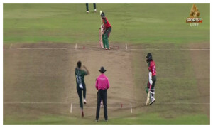 Pakistan bowlers thrashes Bangladesh’s batting lineup in second T20I