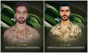 Three Fitna Al Hindustan terrorists killed, two officers martyred in Mastung operation: ISPR
