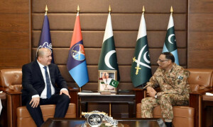 Tajik Chief of General Staff meets CJCSC General Sahir Shamshad: ISPR