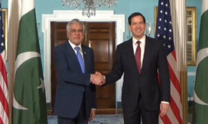 Ishaq Dar meets Marco Rubio in Washington, holds bilateral talks