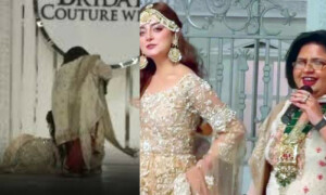 علیزے شاہ نے ریمپ پر اپنے گرنے کی وجہ شازیہ منظور کو قرار دے دیا
