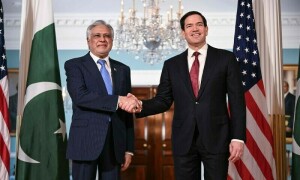 نائب وزیراعظم اسحاق ڈار کا امریکی وزیر خارجہ سے ٹیلی فونک رابطہ، ٹیرف پر بات چیت