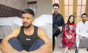 رجب بٹ کی اپنی اہلیہ کے بھائی کو وارننگ، اختلافات کھل کر سامنے آگئے