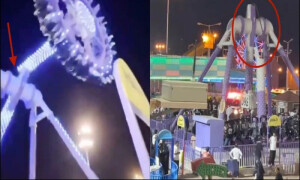 سعودی عرب: تفریحی پارک میں خوفناک حادثہ، جھولا ٹوٹنے کی ویڈیو وائرل