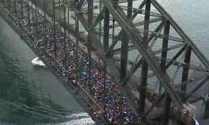 Thousands join pro-Palestinian march over Sydney Harbour Bridge
