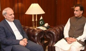 اسپیکر قومی اسمبلی کی ایرانی صدر سے ملاقات، دوطرفہ تعلقات بڑھانے پر اتفاق