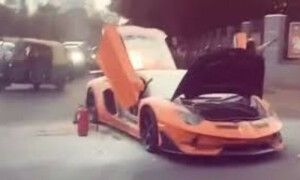 بھارتی سوشل میڈیا انفلوئنسر کی 10 کروڑ کی لیمبورگینی جل گئی، ویڈیو وائرل