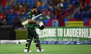 Fakhar Zaman ruled out of West Indies series due to injury, to return home