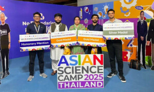 Pakistani students grab two golds and a silver at Asian Science Camp 2025