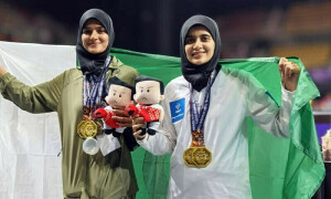 Pakistani women athletes win six medals at 7th International Taekwondo Championship