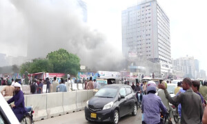 Six killed in MA Jinnah Road warehouse explosion; police arrest owner