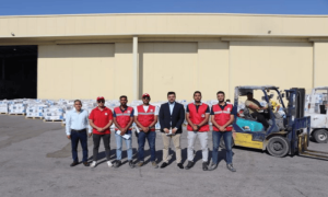 Pakistan’s 100-tonne Gaza relief goods land at Egypt’s El Arish airport