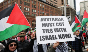 40 protests held across Australia in support of Palestinians
