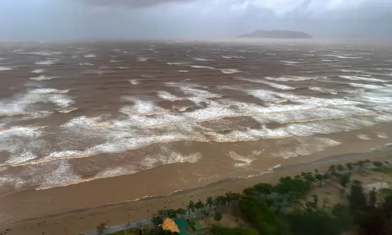 Coastal Vietnam prepares for Typhoon Kajiki