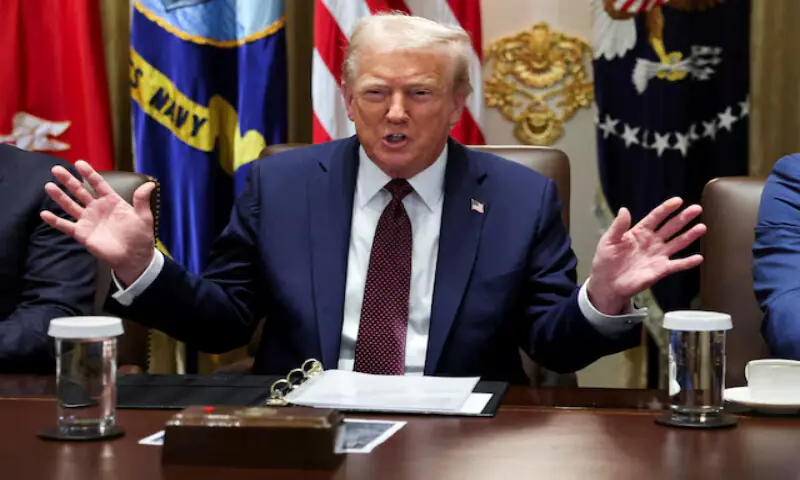 Trump holds Gaza policy meeting with Tony Blair and Jared Kushner