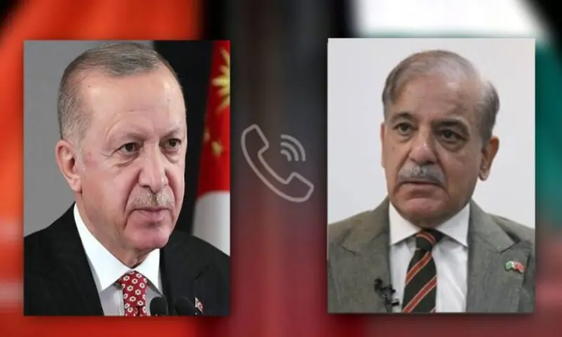 Erdogan calls Shehbaz: Turkiye offers full support to Pakistan in flood situation