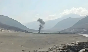 Gilgit-Baltistan govt helicopter crashes in Chilas, five dead
