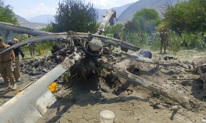 پاک فوج کا ایم آئی 17 ہیلی کاپٹر چلاس میں گر کر تباہ، 2 میجر سمیت 5 ارکان شہید
