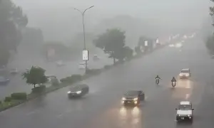 Torrential rains flood twin cities, nullah Lai nears danger level