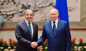 Shehbaz, Putin share desire to bolster Pak-Russia bilateral cooperation