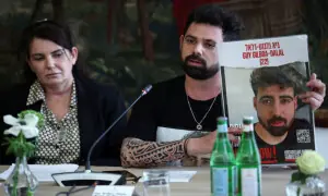 Hamas releases hostage video, Israel bombs Gaza high-rise