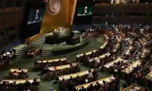 US visa ban on Palestinian delegation sparks global outcry